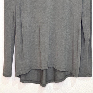 New Majestic Filatures Deluxe Soft Gray Long Sleeve Tee Size XS (1)