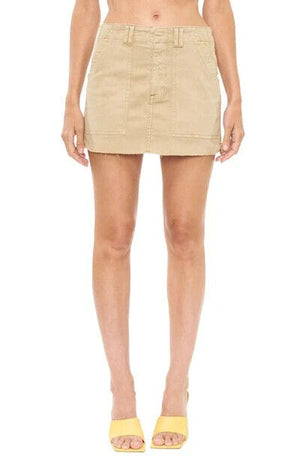 Pistola Penelope Mid Rise Utility Skirt In Canoe Size 24 NEW $135