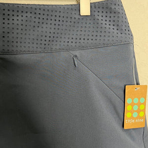 Title Nine Gray Skirt Size 12 NEW $75