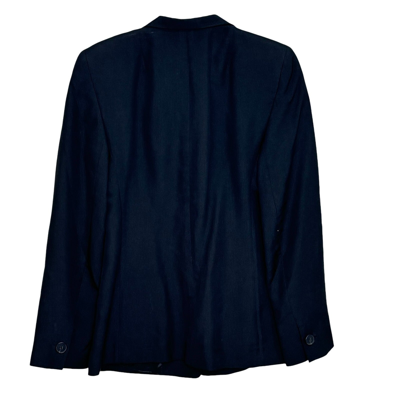 Akris x Bergdorf Goodman Blazer Jacket Size 6 Silk Black
