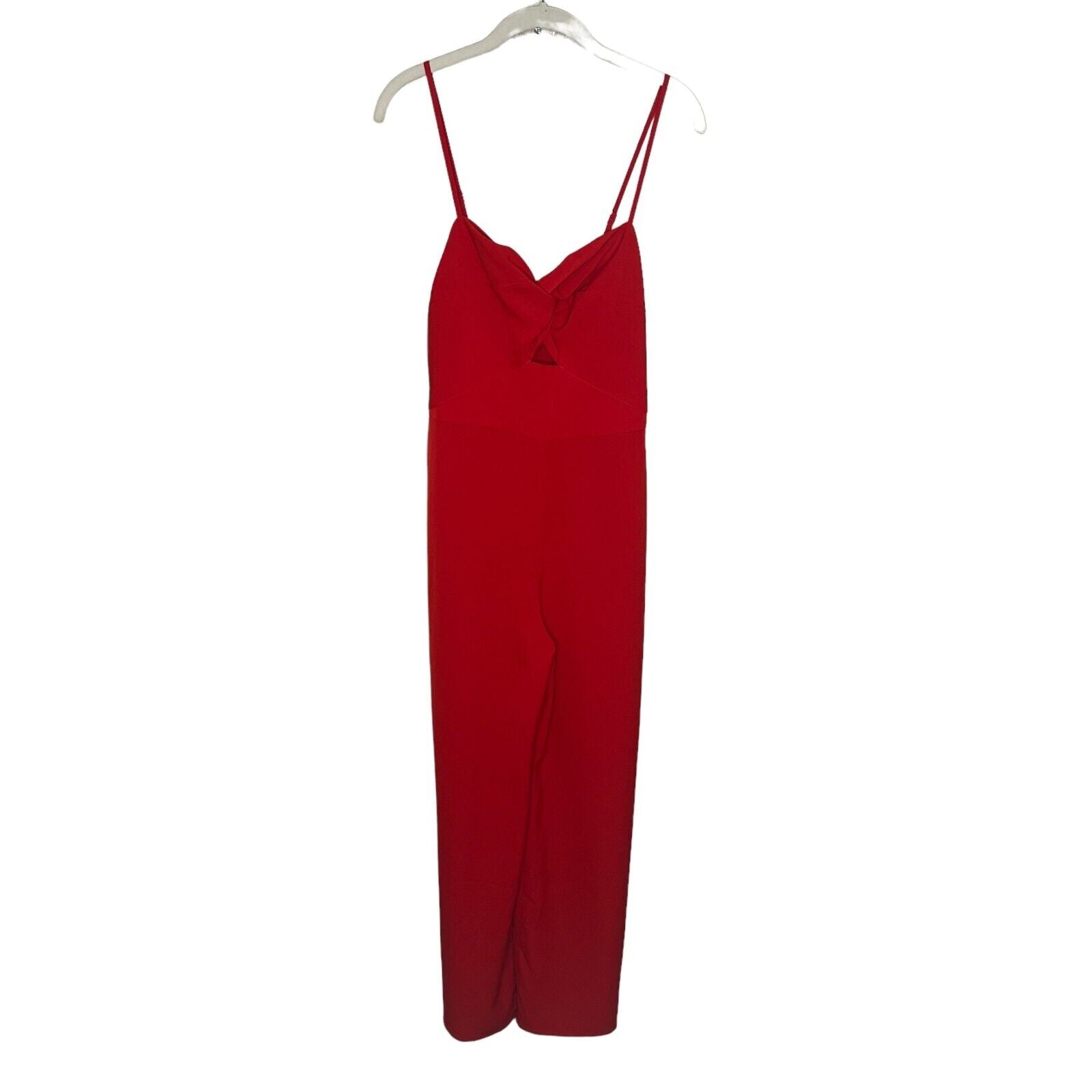 Abercrombie & Fitch Women Red Jumpsuit Size Small NEW $120