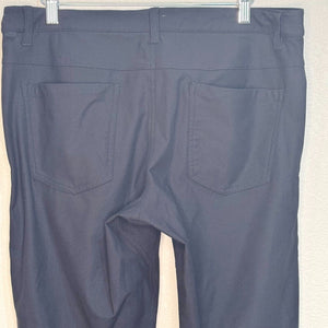 lululemon Mens Black Classic-Fit 5 Pocket ABC Pants Size 33