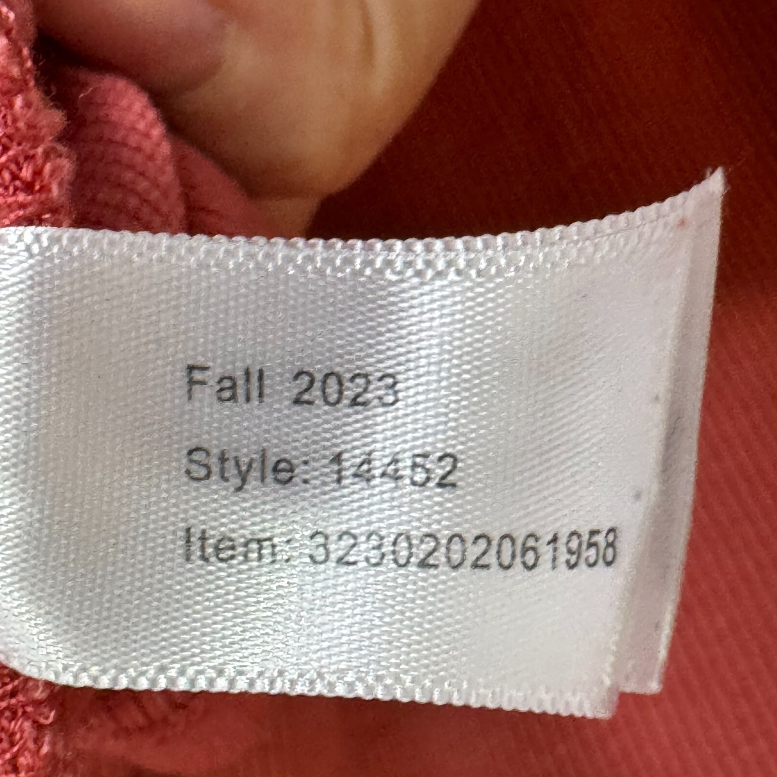 Marine Layer Top Size Medium Lexi Barn Red Ribbed Puff Sleeve