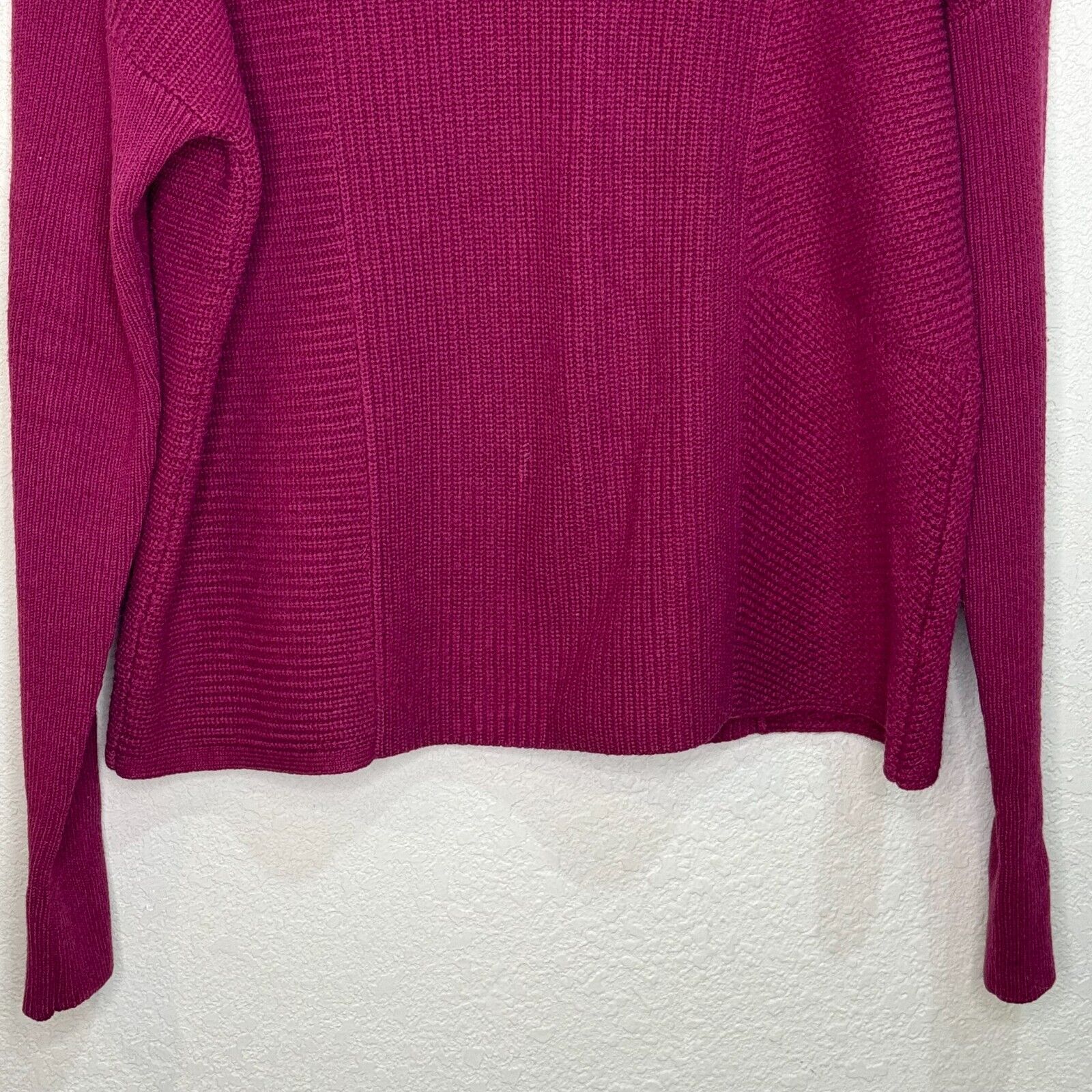 Athleta Mulberry Turin Wool Cashmere Sweater Size Small