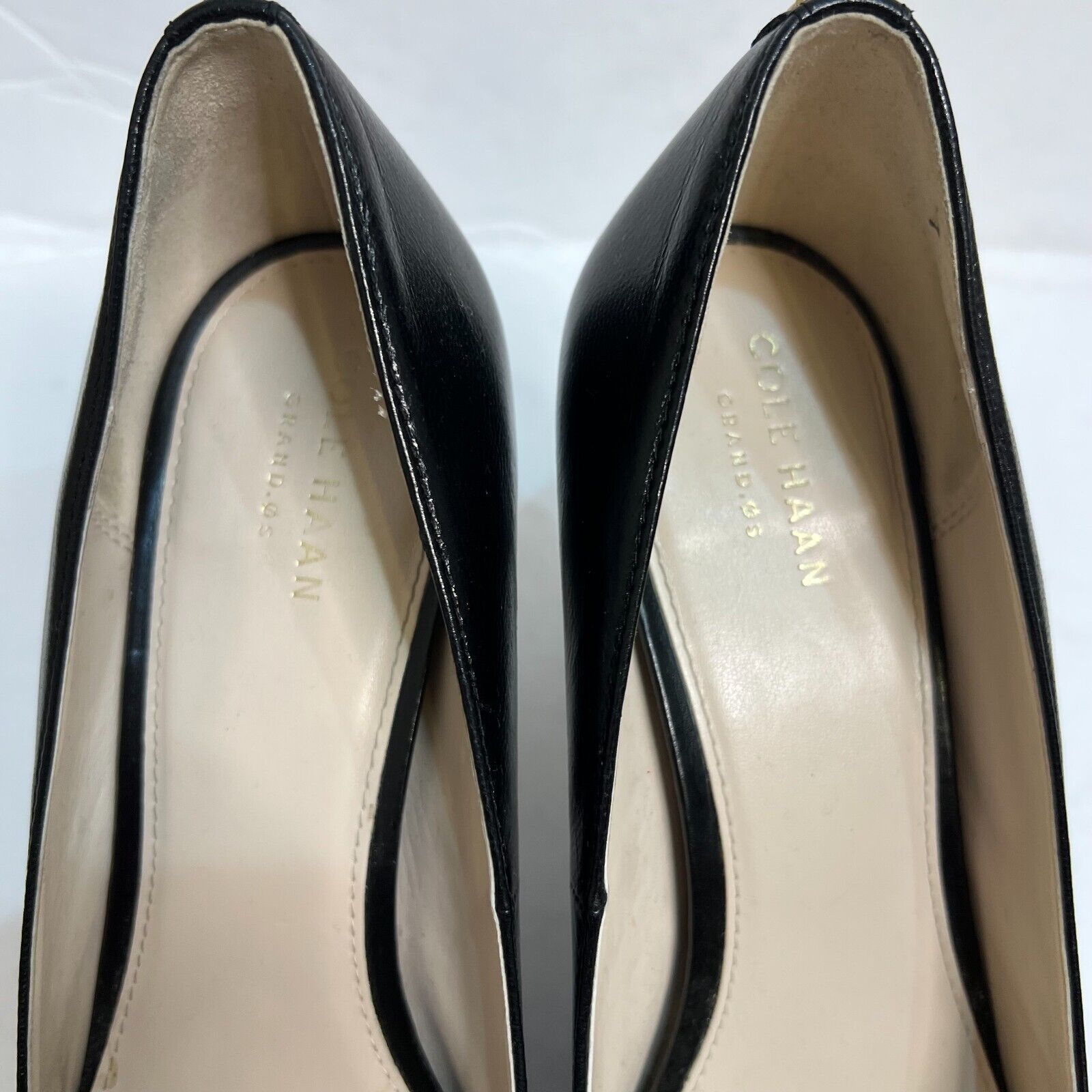 Cole Haan Grand OS Black Pump Heels Size 9M