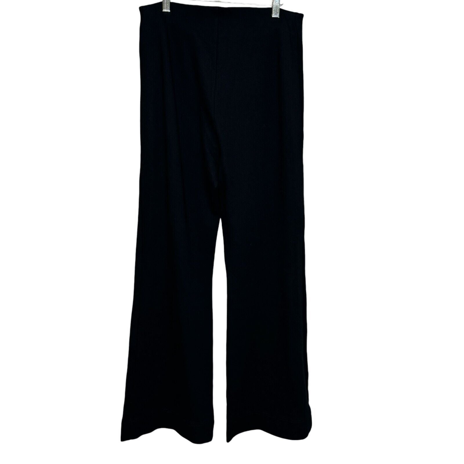 ME+EM NEW Black Simplicity Ponte Kick Flare Pants Size 10 $245