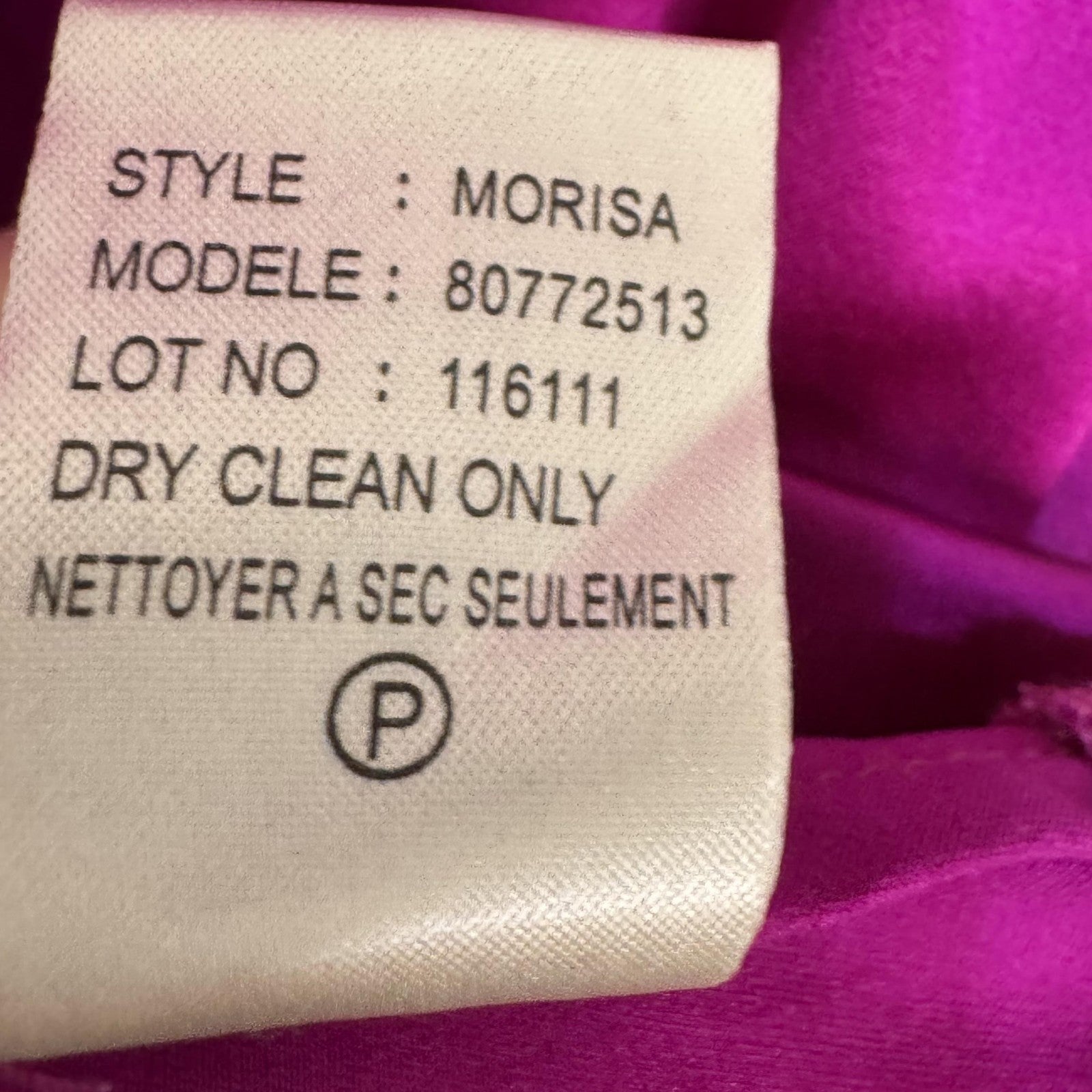 Theory Silk Tank Top Womens Small Purple Magenta Morisa Sleeveless Blouse Shirt