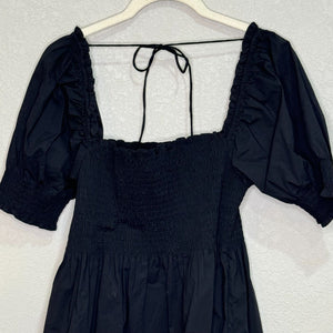 Hill House Black Athena Square Neck Nap Dress Size Small