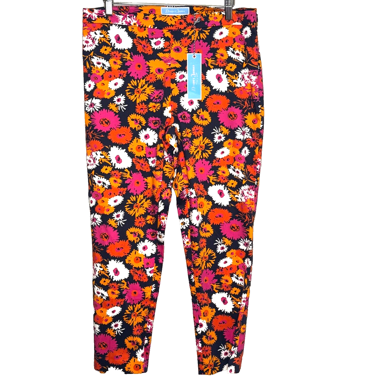 Draper James Pants Size 10 Pink Floral Darlin Daisy Knoxville NEW $165