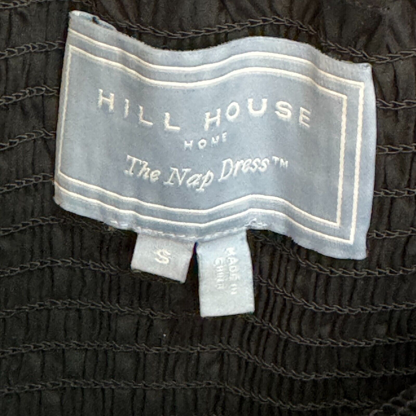 Hill House Black Athena Square Neck Nap Dress Size Small