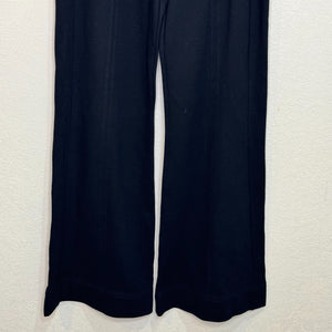 ME+EM NEW Black Simplicity Ponte Kick Flare Pants Size 10 $245