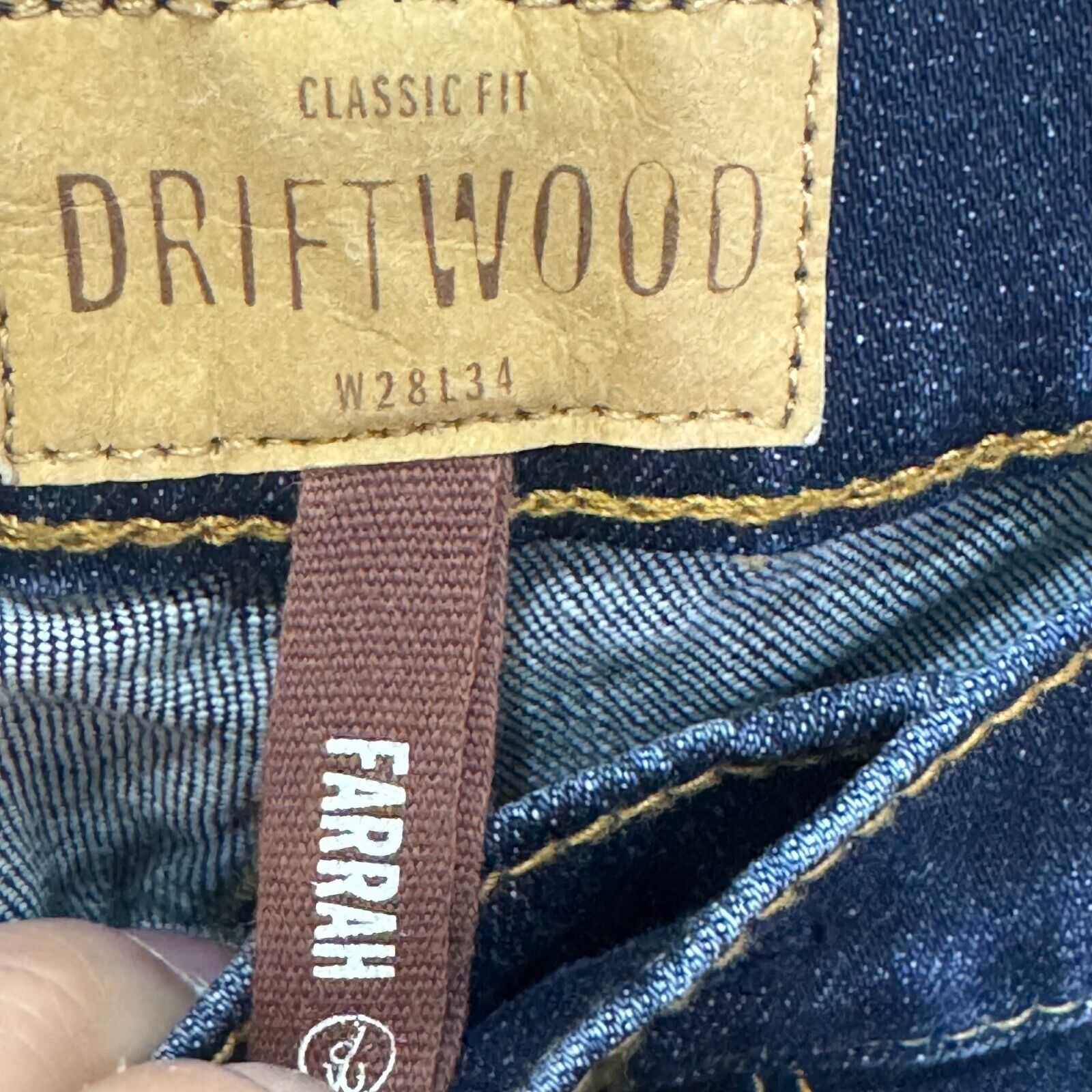 Driftwood Farrah Flare Jeans Size 28 Embroidered Boho Festival