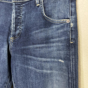 Citizens of Humanity Emerson Jeans Womens 27 Blue Slim Boyfriend Distressed USA