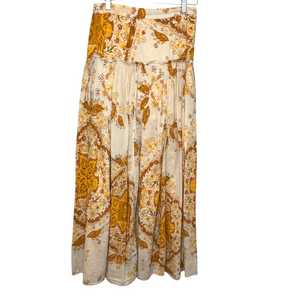 Free People Skirt Size 4 Farrah Drop Waist Maxi Boho