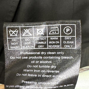 Ted Baker Blazer Womens Size 10 Black Wool Blend One Button Suit Jacket Lined