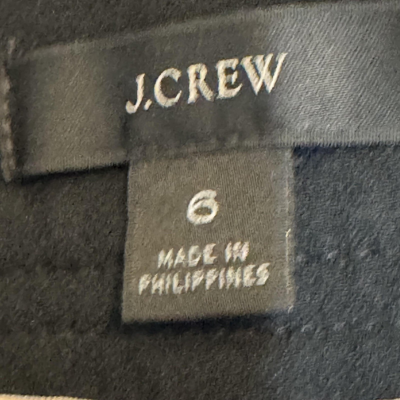 J Crew Easy Pant Womens 6 Black Belted Pleat-Front Jogger 365 Crepe
