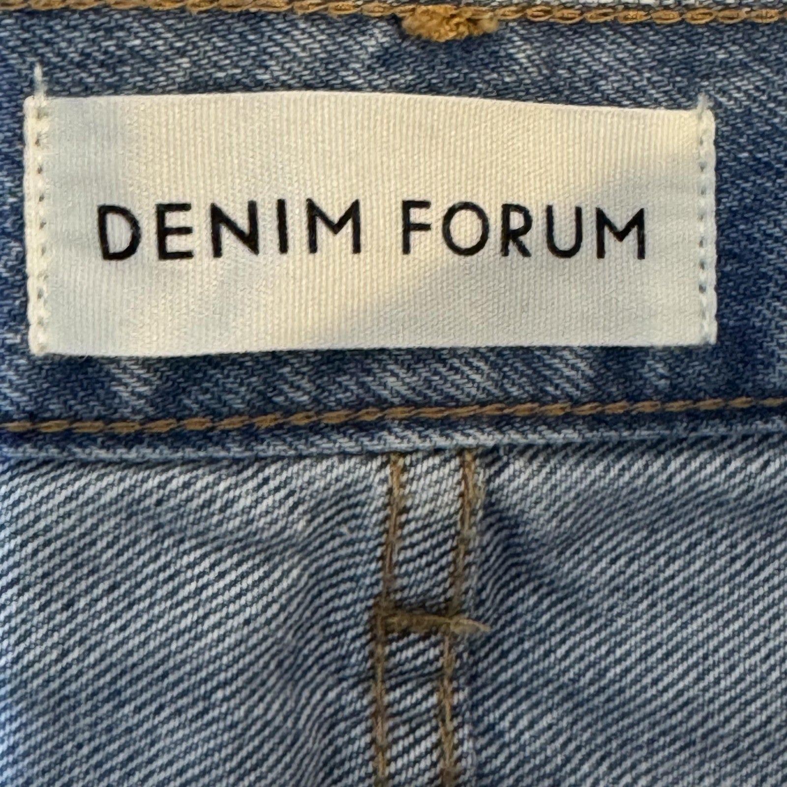 Denim Forum Skirt Womens 27 The 90s Ricci Mini High Rise Casual Vintage Style