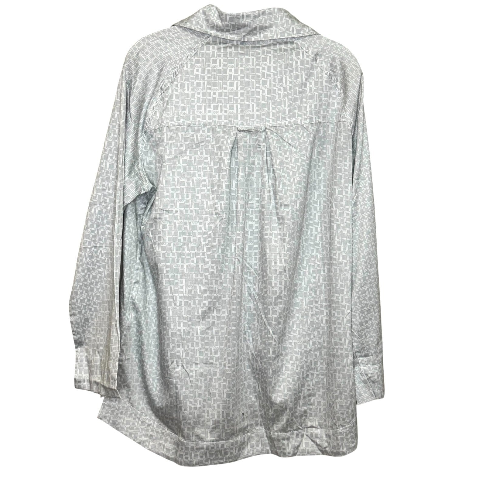 Barefoot Dreams Nightshirt Size XL Covered In Prayer Geometric Print Cotton