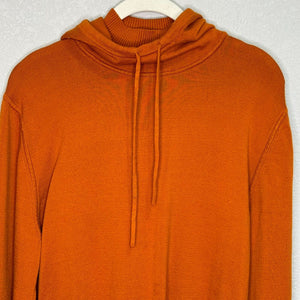 Athleta x Alicia Keys FoliageI Orange Hooded Intention Sweater Size Small $169