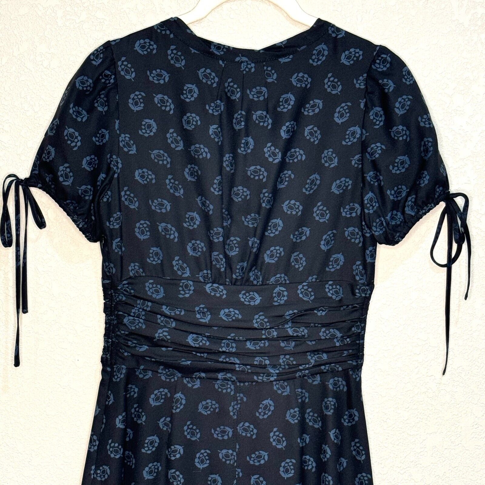 Marc Jacobs Blue Beelie Print Normandy Dress Size 2