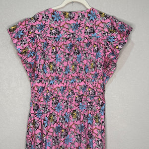 Derek Lam 10 Crosby Dress Size 6 Greta Pink Flutter Sleeve Button Down