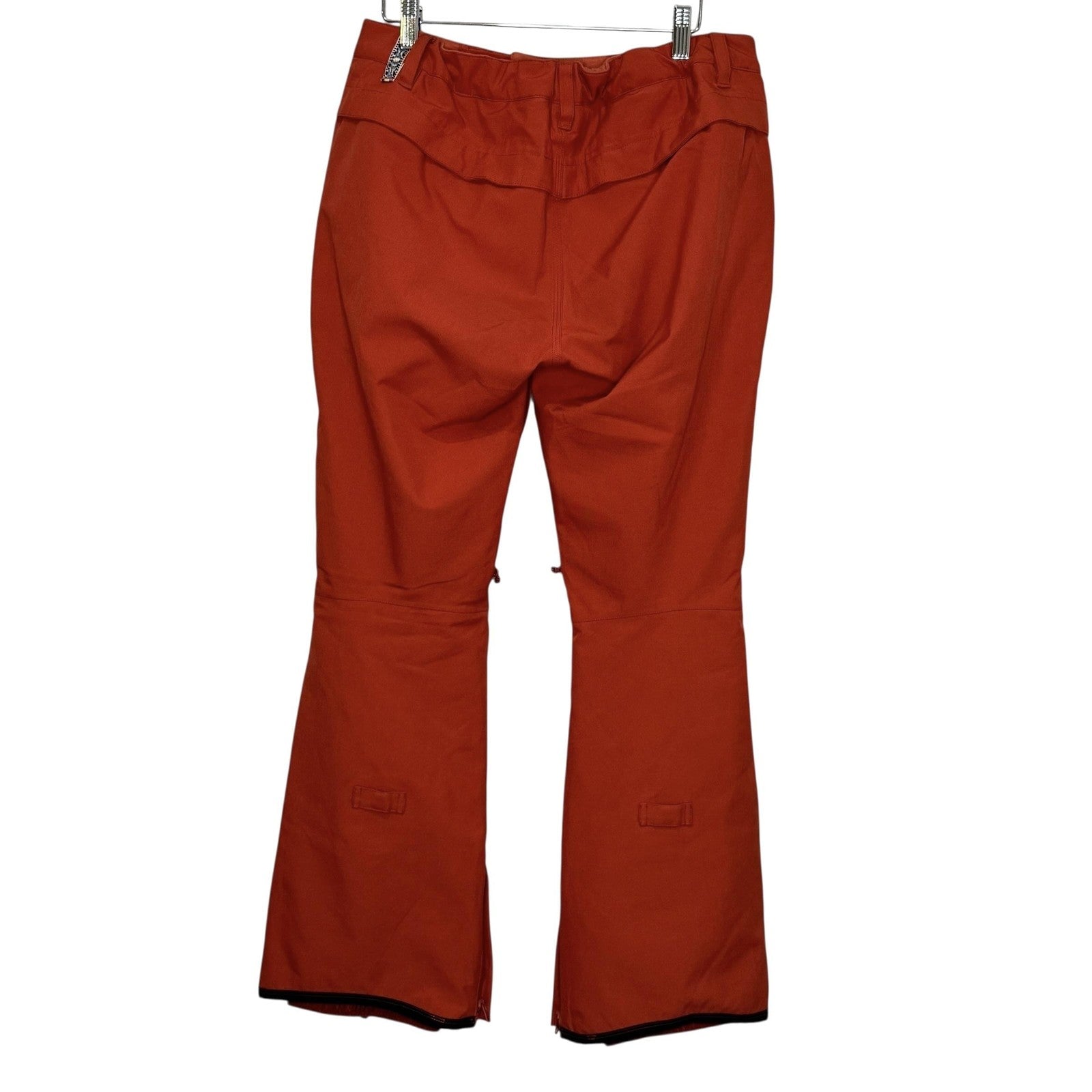 Burton Pants Womens Medium Orange Society Insulated Snowboard Ski Living Lining