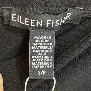 Eileen Fisher NEW System Black Slim Ankle Pants Size Small $168