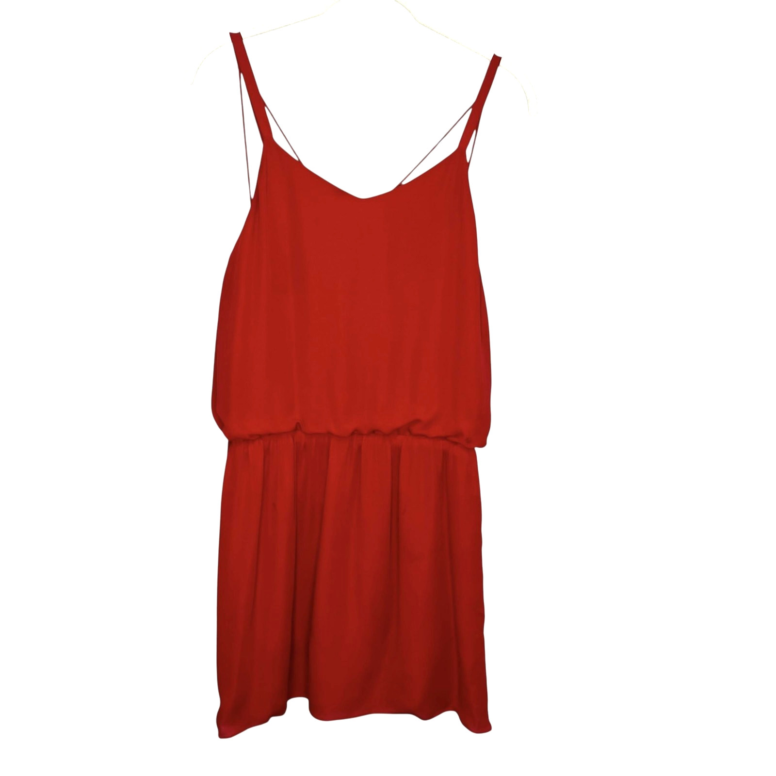Haute Hippie Dress Womens XS Silk Strappy Mini Cocktail Party Criss Cross Back