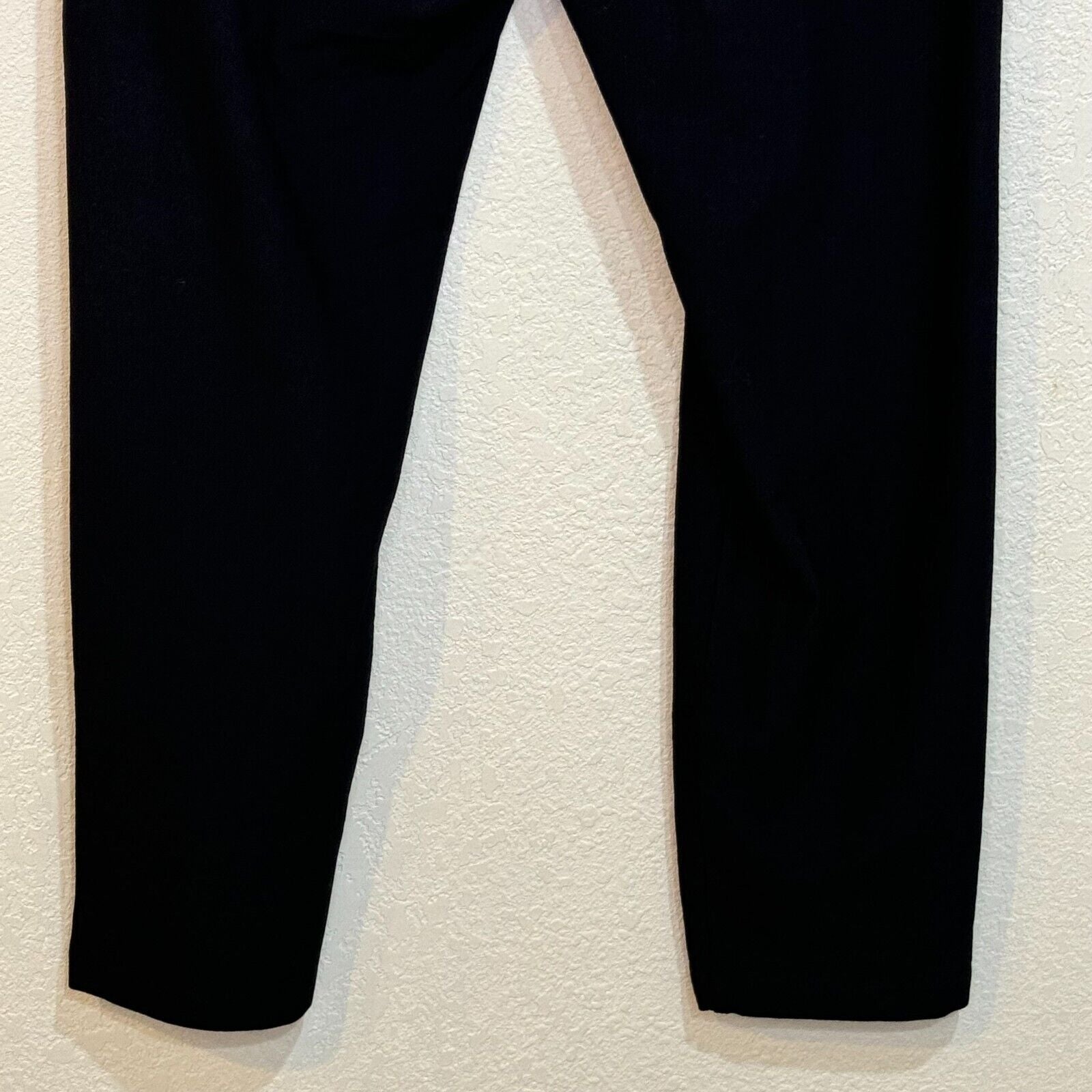 Eileen Fisher NEW System Black Slim Ankle Pants Size Small $168