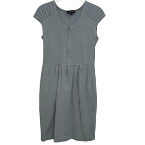 Emporio Armani Grey Cap Sleeve Jersey Dress Approx US Size 4 (40)