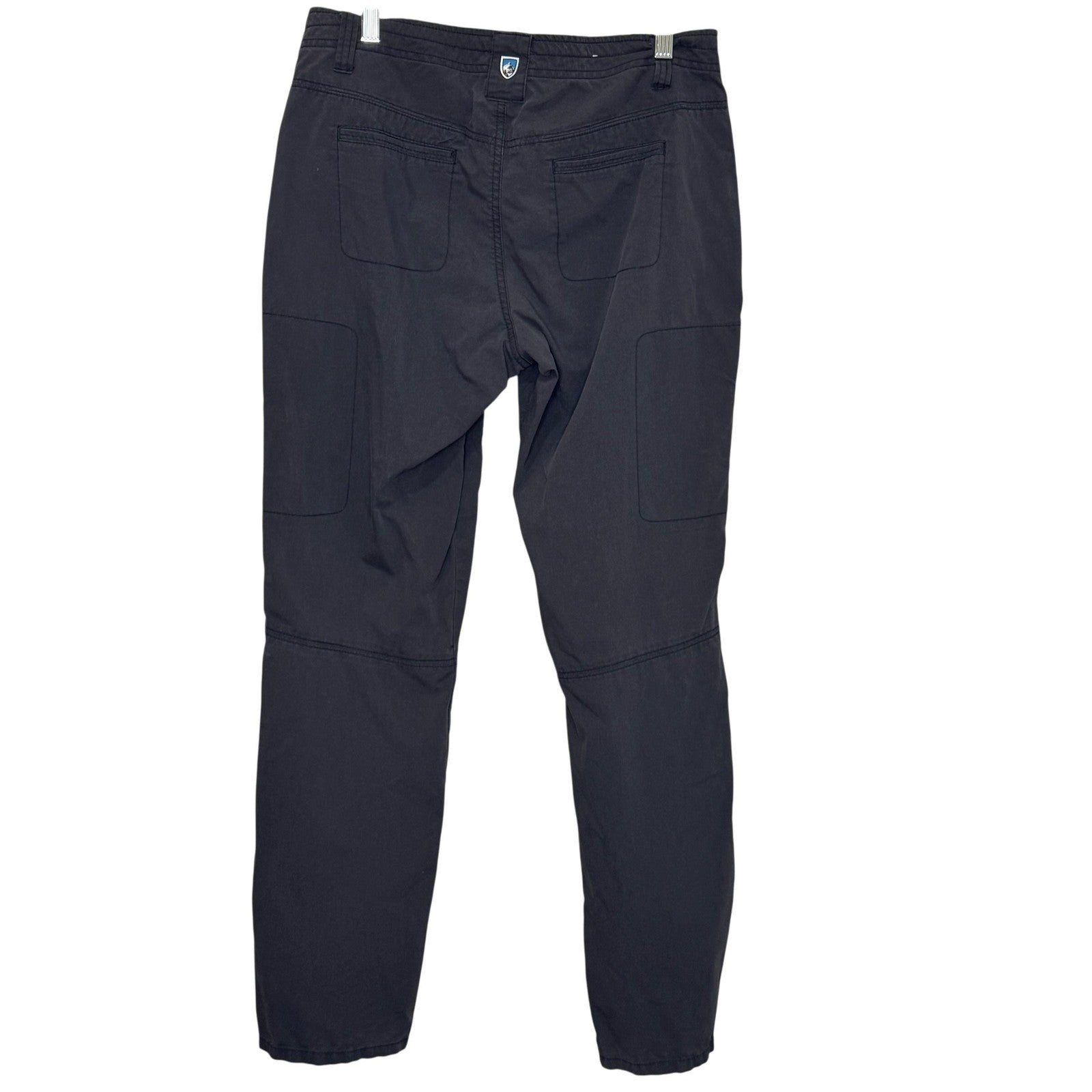 Kuhl Pants Womens 8 Regular Black Outdoor Hiking Stretch Articulated Knee Casual