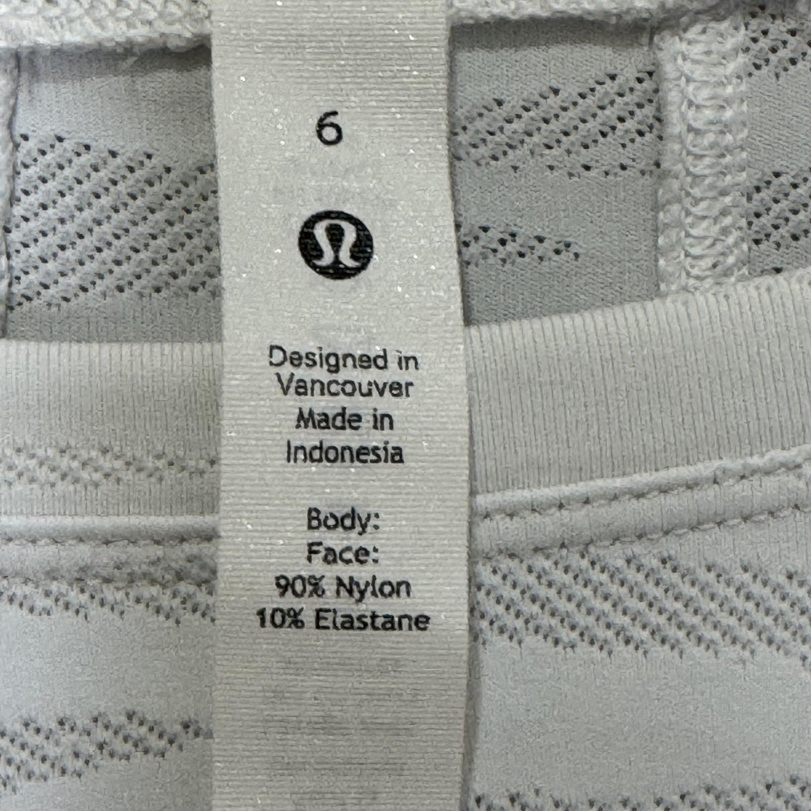 Lululemon Pullover Womens 6 Swiftly Tech Long Sleeve Crop Tiger Wave Lightweight