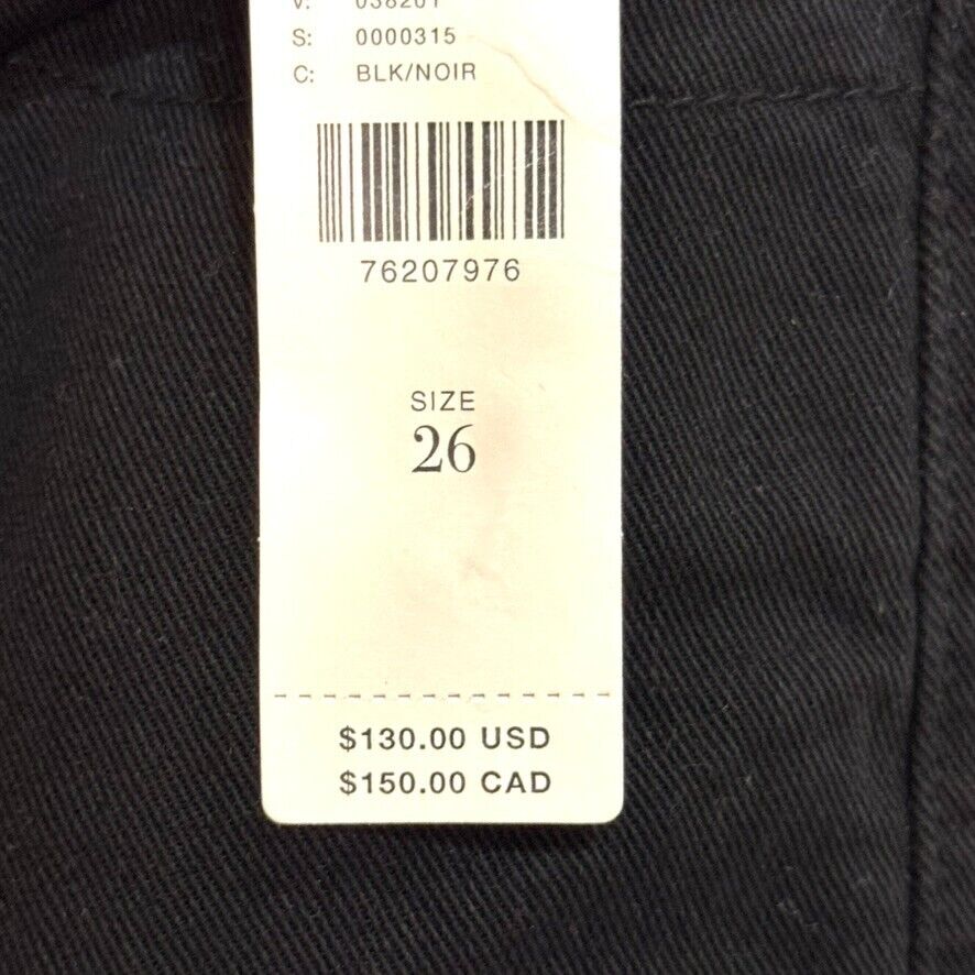 Anthropologie Maeve Wide Leg Jeans Size 26 Black NEW $130