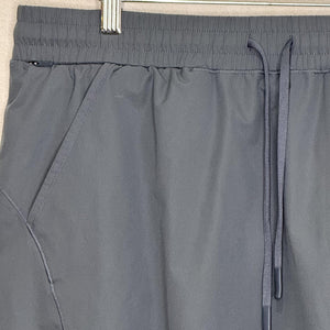 Title Nine Switchback Ultralight Skort Large Gray Athletic Drawstring Pockets