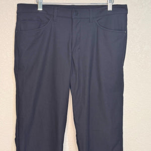 lululemon Mens Black Classic-Fit 5 Pocket ABC Pants Size 33