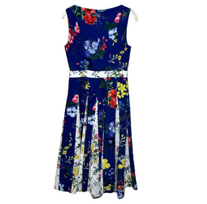 Phase Eight Trudy Patched Floral Boatneck Midi Dress US Size 6 NEW $270