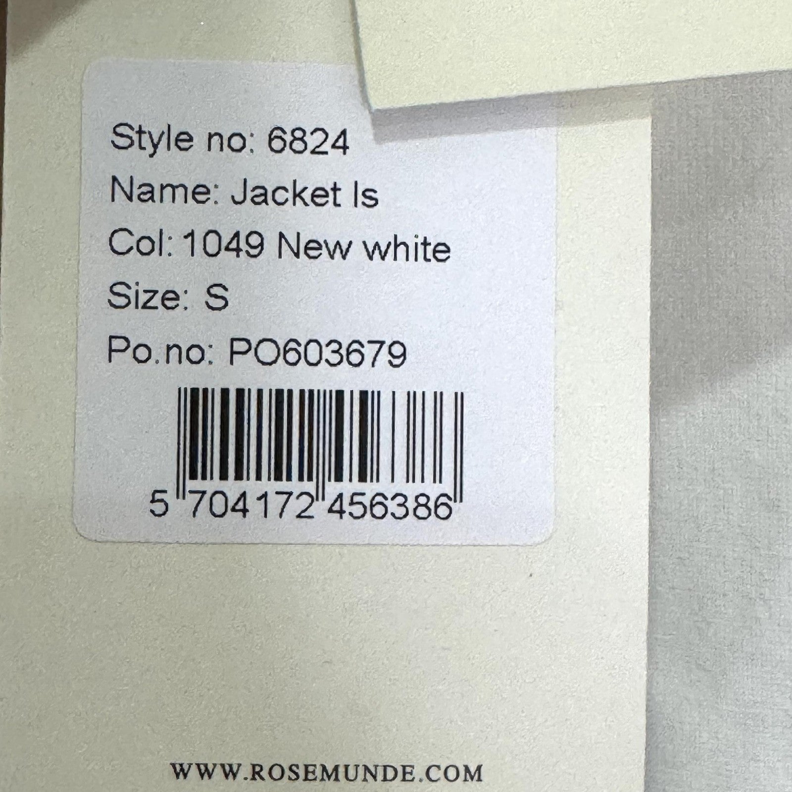 Rosemunde Blazer Womens Small Jacket 6824 New Classic Office Copenhagen