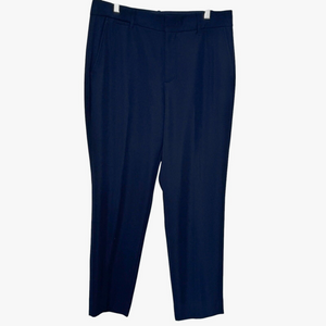 Vince Black Pants Size 12 Tapered Ankle Career Work Pant