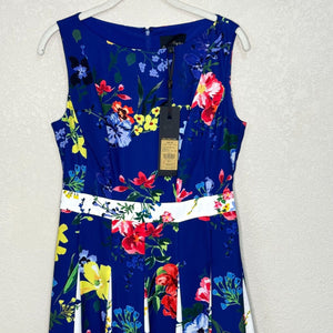 Phase Eight Trudy Patched Floral Boatneck Midi Dress US Size 6 NEW $270