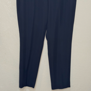 Vince Black Pants Size 12 Tapered Ankle Career Work Pant