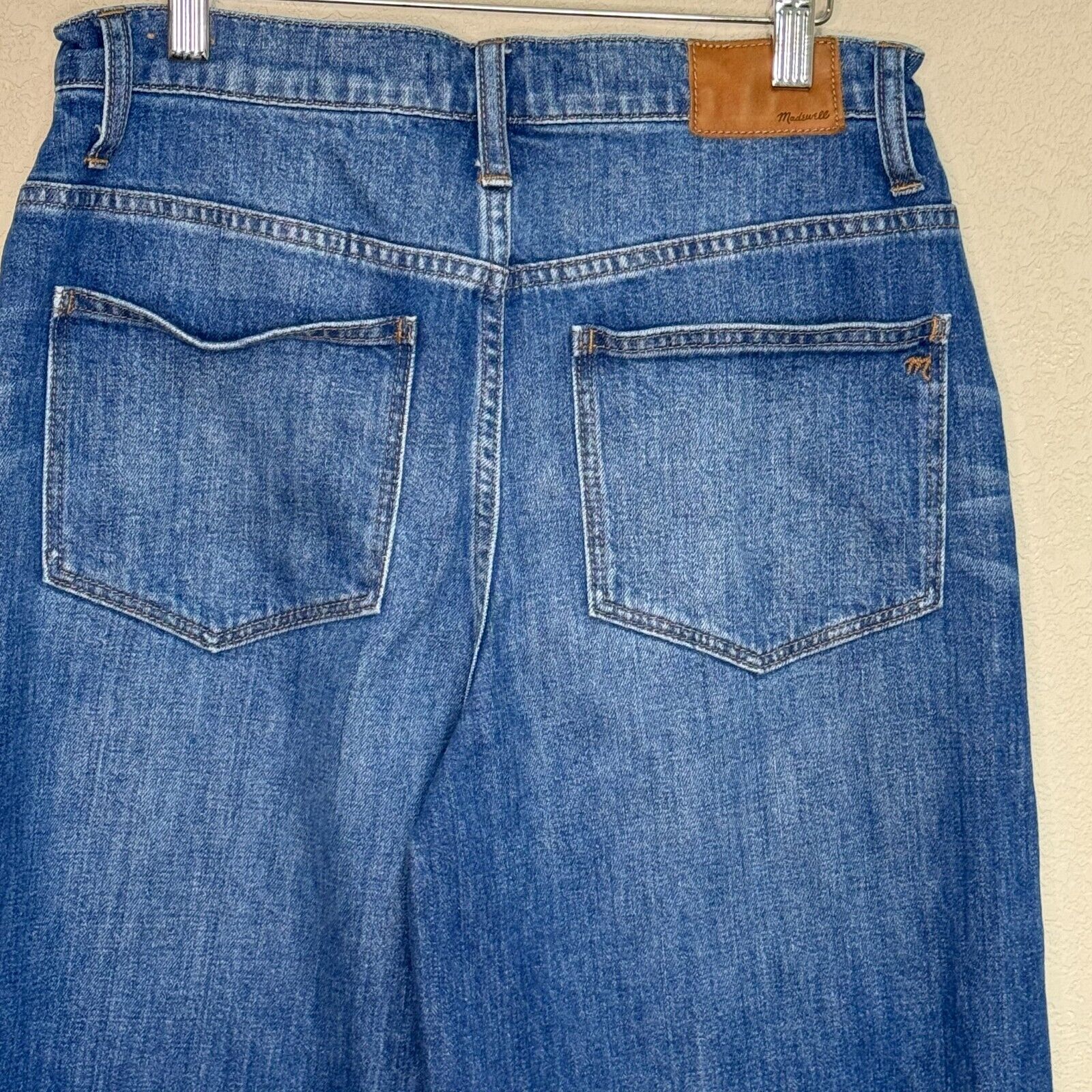 Madewell Wide-Leg Crop Jeans in Frida Wash Size 28