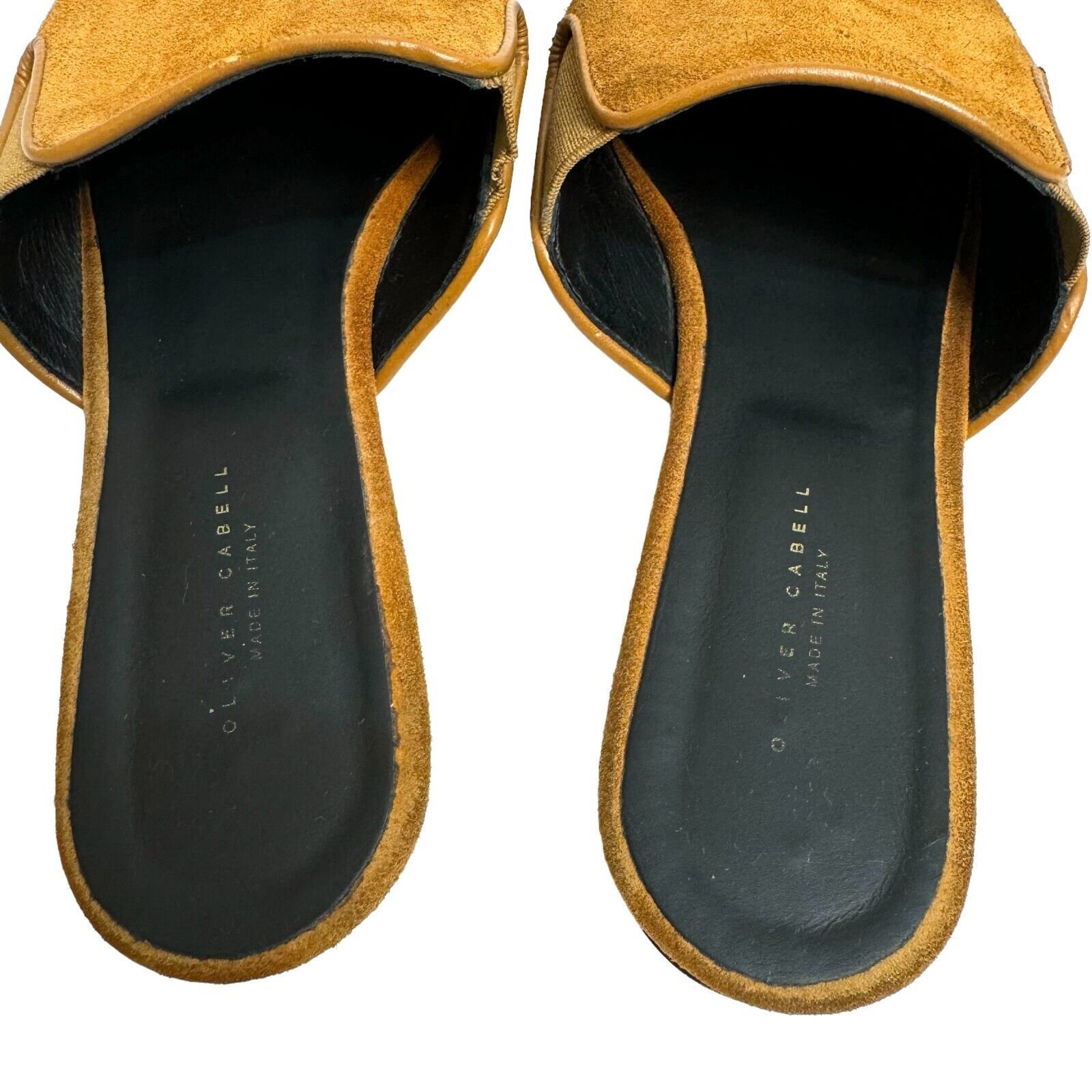 Oliver Cabell Suede Dream Mule Flats in Caramel 40 Size 9