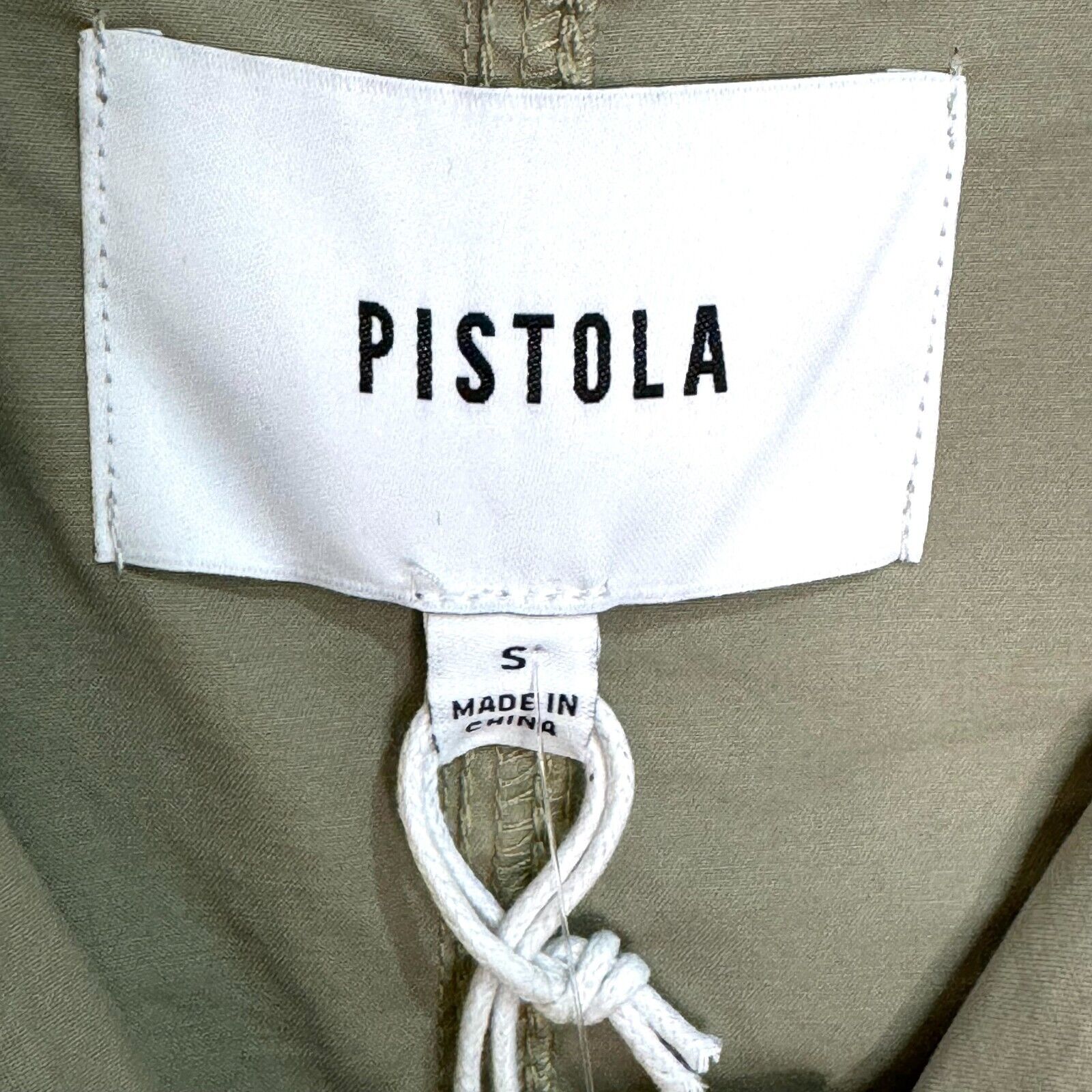 Pistola NEW Pistachio Green Jordan Zip Front Jumpsuit Size Small $188