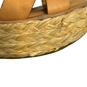 Kork-Ease Ande Natural Wedge Sandal K10002 CNL11 Size 6