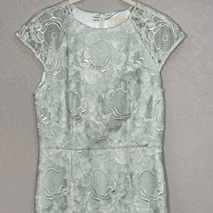 Ted Baker Raenna Lace Fitted Midi Dress Cap Sleeve Approx Size 4 - 6 TB 2