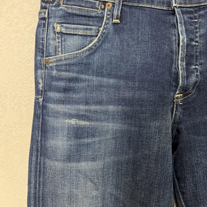 Citizens of Humanity Emerson Jeans Womens 27 Blue Slim Boyfriend Distressed USA