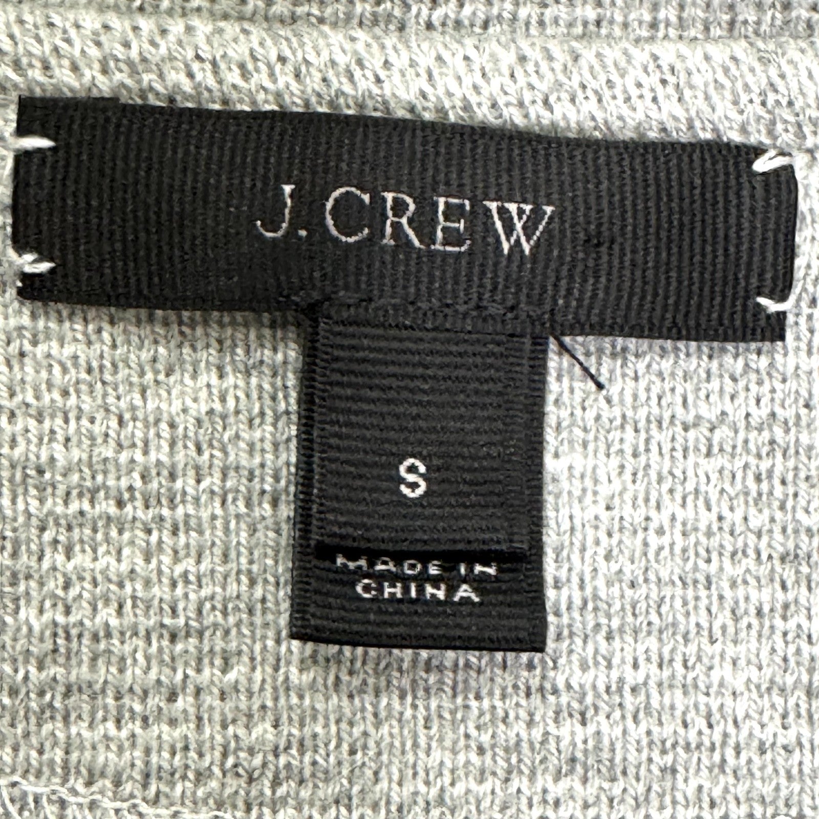 J Crew Sweater Womens Small Open Front Blazer Cardigan Merino Wool Blend Pockets