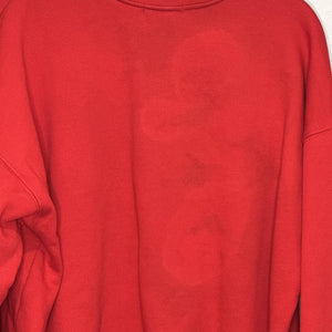 Good American Sweatshirt Womens Medium Red New York Graphic Crewneck Pullover