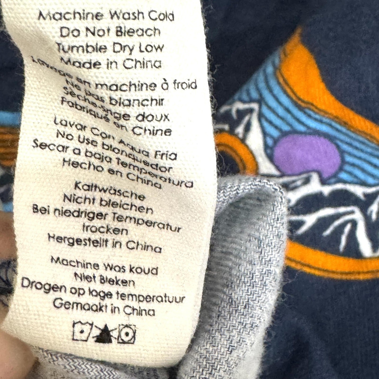 PJ Salvage Pajama Set Womens Small Blue Ski Goggle Print Flannel Top Pants Cozy