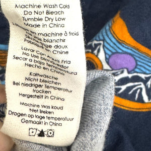 PJ Salvage Pajama Set Womens Small Blue Ski Goggle Print Flannel Top Pants Cozy